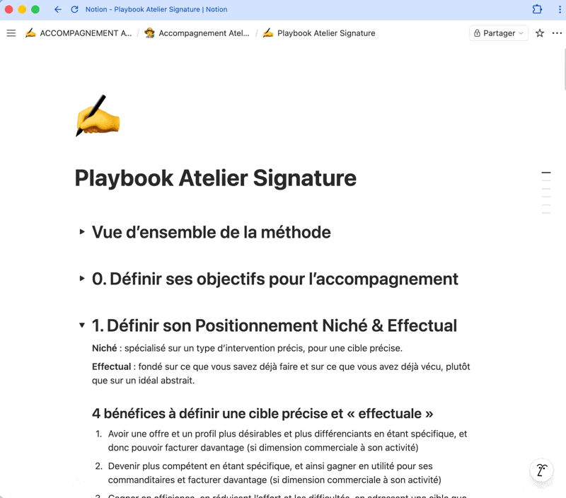 Playbook Atelier Signature Playbook Atelier Signature
